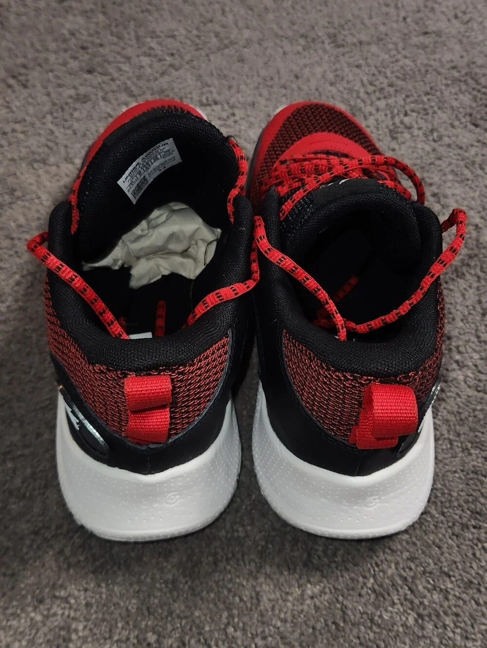 Under Armour Curry 3Z 24 Red/Black Sz 10M